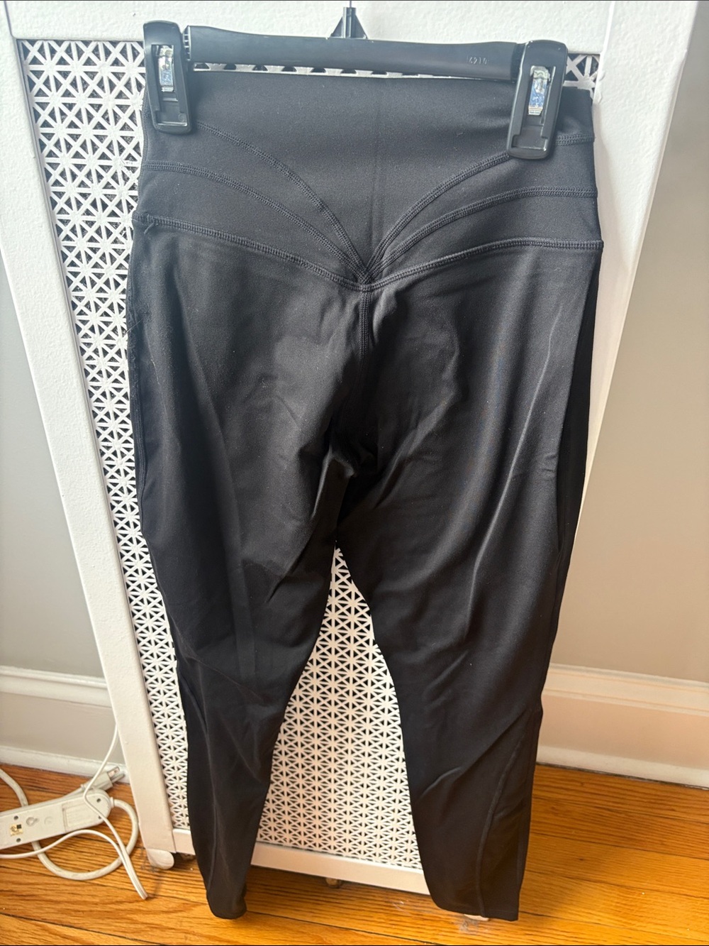 Black High-Waist Active Leggings